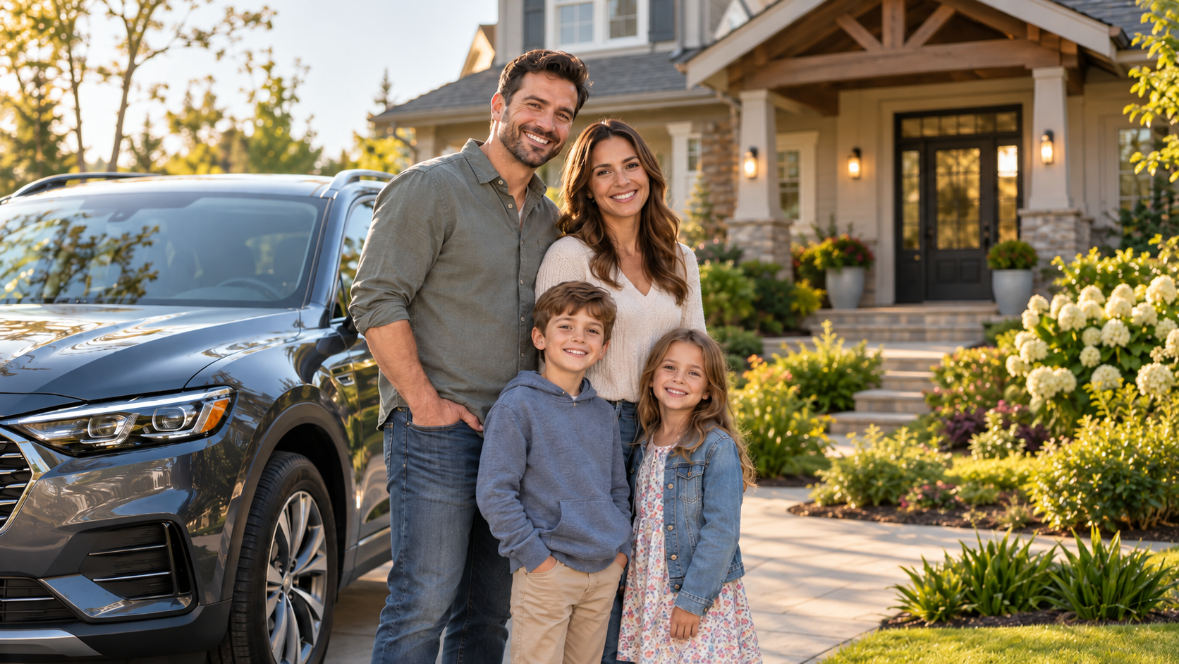 A Texas family protected by Trailmark Insurance